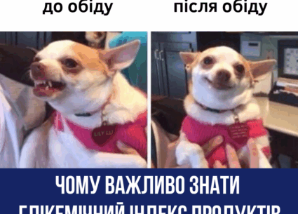 Чому важливо знати глікемічний індекс продуктів